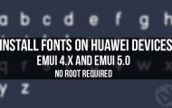 Download Fonts - Huawei EMUI - Droid VIews