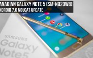 Stock Nougat Firmware - Canadian Galaxy Note 5 - Droid Views