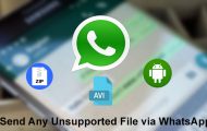 How to Send Any Unsupported File via WhatsApp on Android