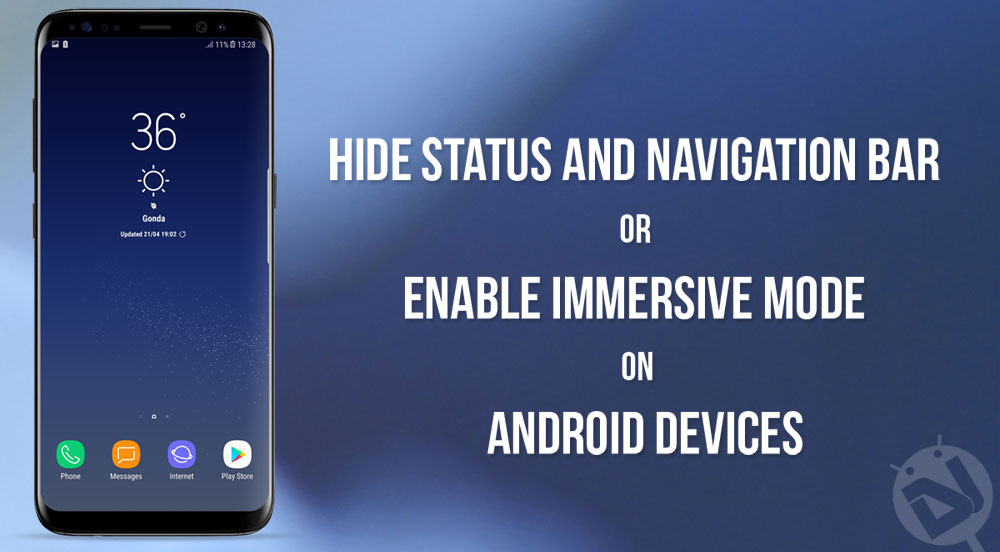 Android - Immersive Mode without Root - Droid Views