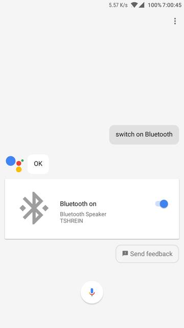 control phone using assistant