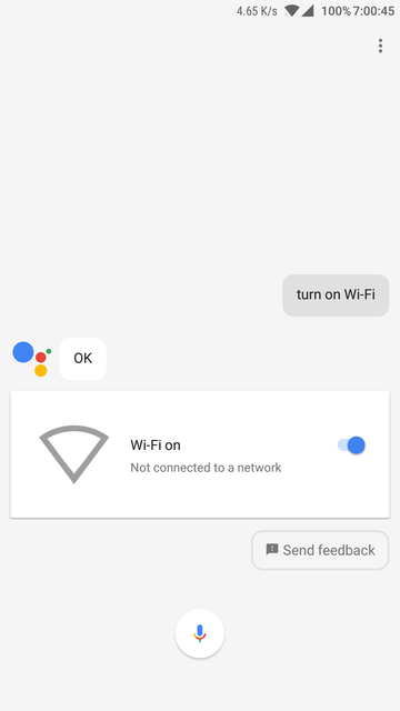 control phone using assistant