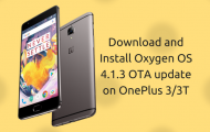Oxygen OS 4.1.3 OTA Update - OnePlus 3 /3T - Droid Views