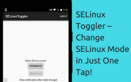 SELinux Toggler - Change SELinux Mode in - Droid Views
