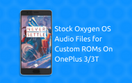 OnePlus 3/3T - Oxygen OS Audio Files - Droid Views