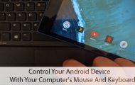 Computer's Mouse and Keyboard - Control Android Devices - Droid Views