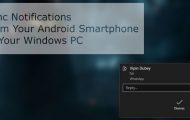 Windows PC - Sync Android Notifications - Droid Views