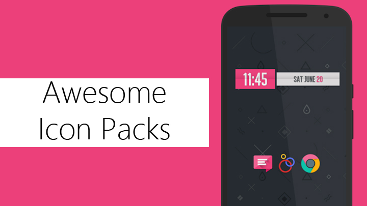 Icon Packs - 4 Awesome Icon Packs - Droid views