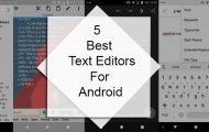 Android - Best Text Editors - Droid Views