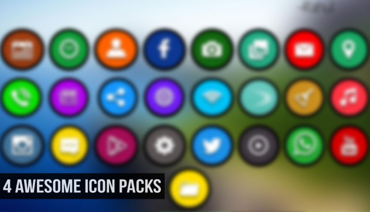 Android Devices - 4 Popular Icon Packs - Droid Views