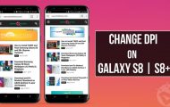 Samsung Galaxy S8 and S8 + - Change DPI - Droid Views