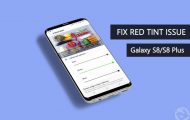Galaxy S8 - Red Tint Display - Droid Views