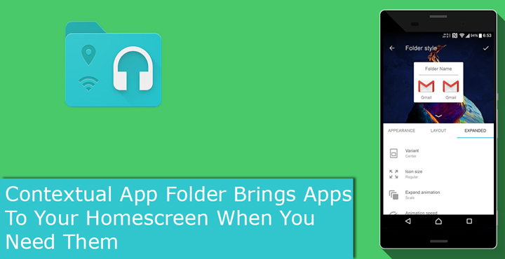 Contextual App Folder - Apps to Homescreeen When You Need Them - Droid Views