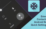 Nougat's Quick Setting Tiles - Call Emergency Contacts from Android - Droid Views