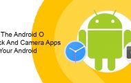 Android - O Clock and Camera Apps - Dried Views