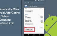 Clear Android App - Cache Automatically After a Certain Limit -- Droid Views