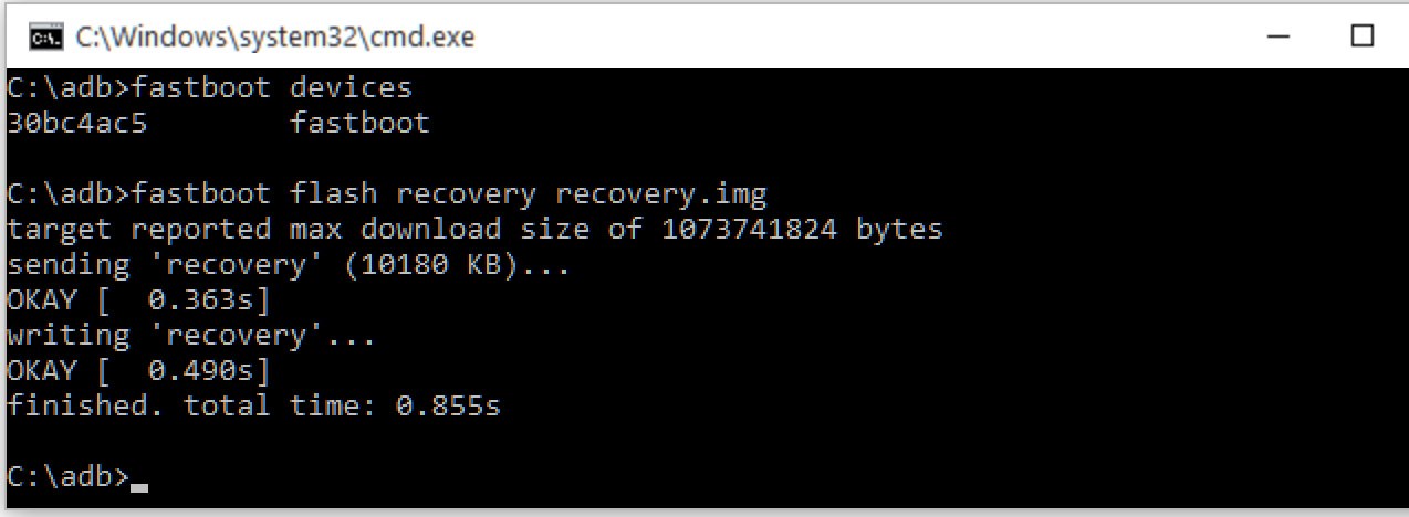 fastboot flash recovery twrp failed fastboot flash recovery twrp failed