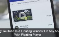 Play YouTube Videos - Floating Window with Floating Player - Droid Views