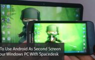 Spacedesk - Android as Second Screen for Windows PC - Droid Views