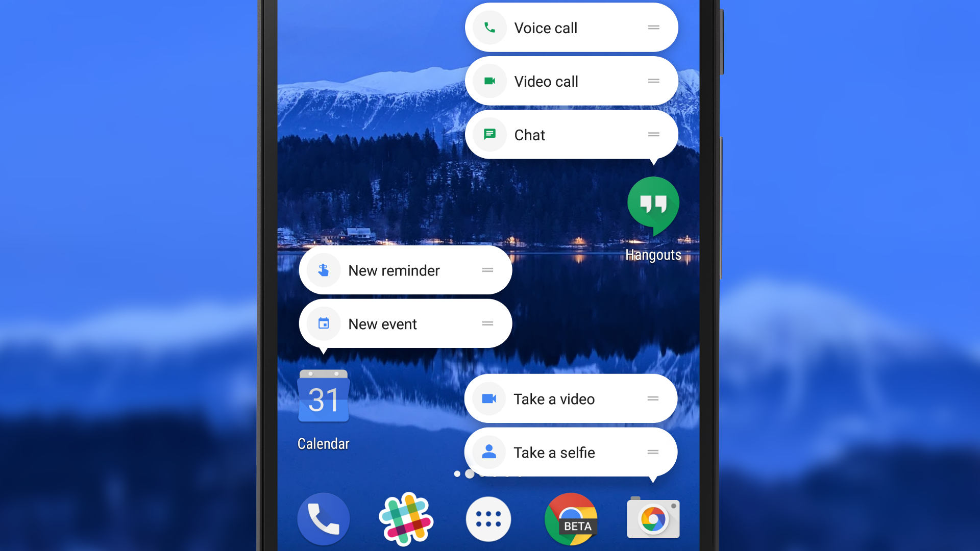 Enable Android Nougat 7.1.1 Like Shortcuts