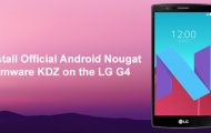 Nougat Firmware on LG G4