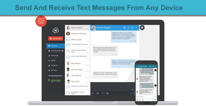 Text Messages from Any Device - How to Send and Receive Text Messages - Droid Views