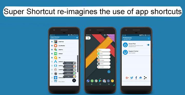 Use of App Shortcuts - Super Shortcut Re-imagines - Droid Views