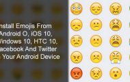 Windows 10 and iOS 10 Emojis on Android