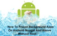 Freeze Background Apps Android