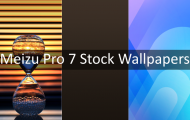 Download Meizu Pro 7 Stock Wallpapers