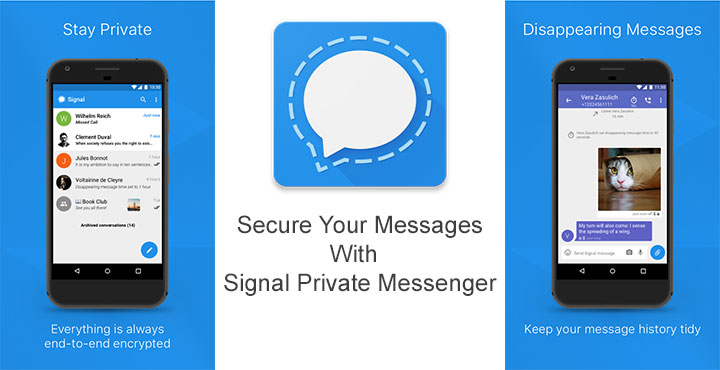 signal private messenger developer