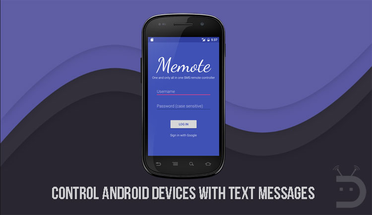 Control Android with Text Message