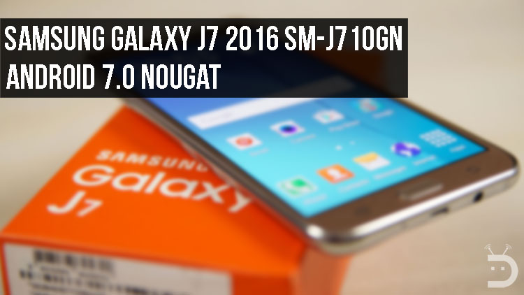 Update Samsung Galaxy J7 2016 SM-J710GN