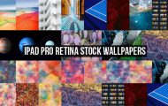 iPad Pro Retina Stock Wallpapers