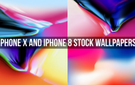iPhone X and iPhone 8 Stock Wallpapers