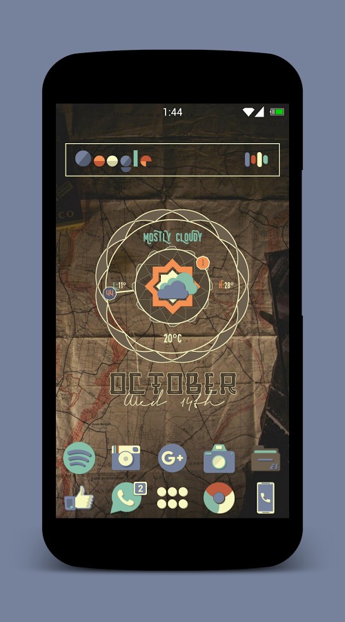 aura widget for zooper