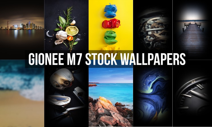 Gionee M7 Stock Wallpapers