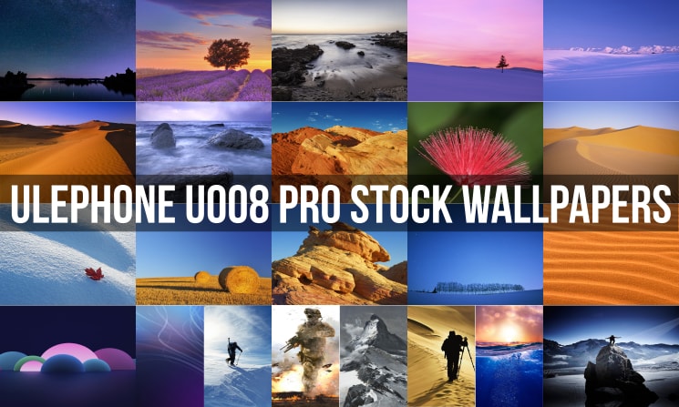 Ulephone U008 Pro Stock Wallpapers