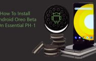 Android Oreo Beta on Essential PH-1