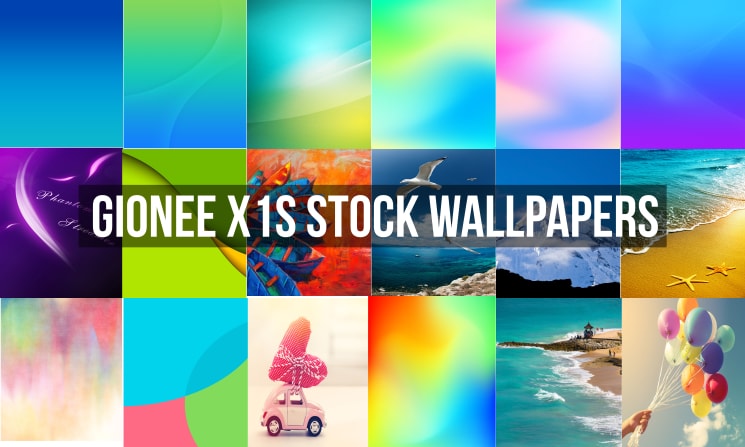 Gionee X1S Stock Wallpapers