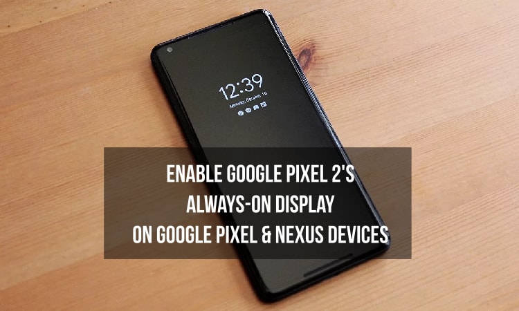 Always-on Display on Nexus