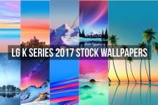 LG K Series 2017 Stock Wallpapers