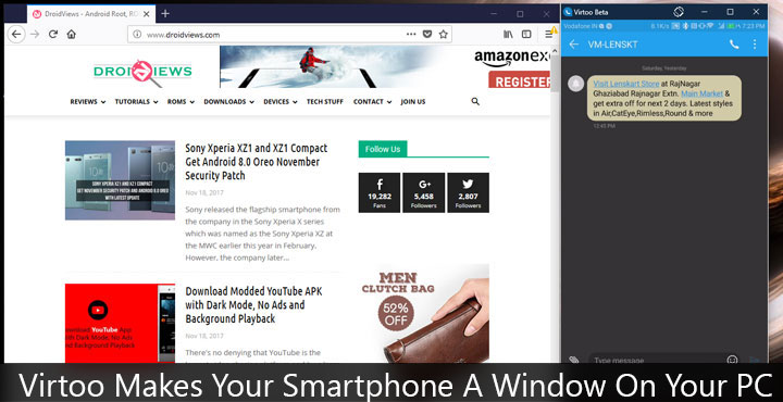 Virtoo Makes Your Smartphone A Window On Your PC
