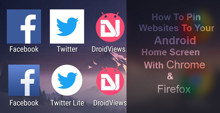 Pin Websites to Home Screen on Android