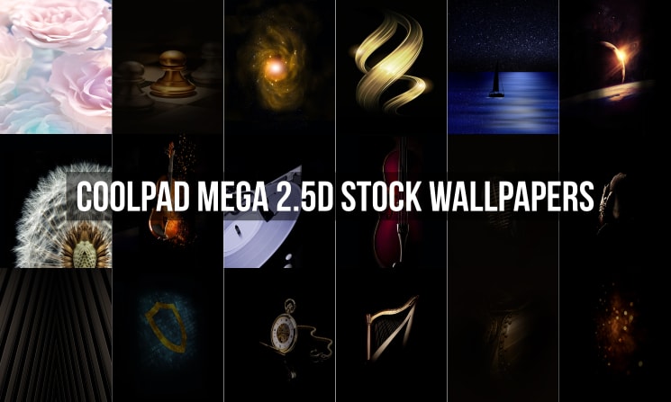 Coolpad Mega 2.5D Stock Wallpapers