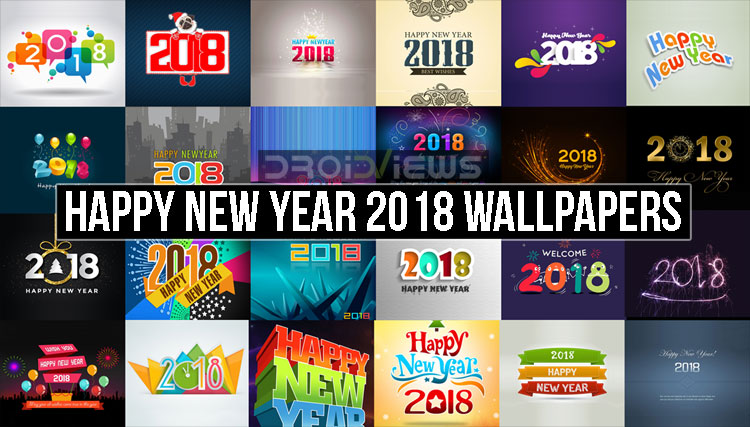 Happy New Year 2018 Wallpapers (FHD)