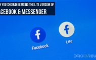 Lite Version of Facebook & Messenger