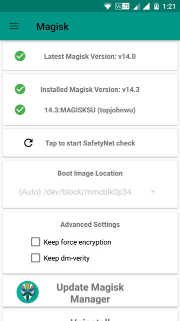 magisk root manager