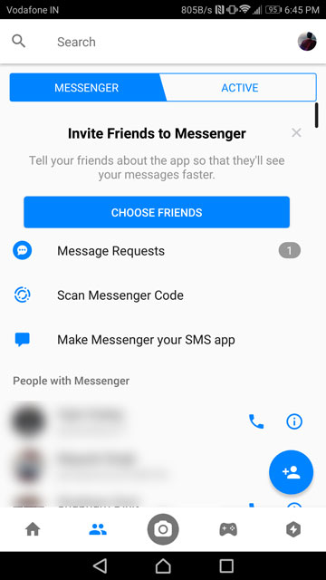 Messenger vs Messenger Lite