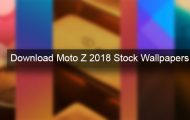 Download Moto Z 2018 Stock Wallpapers